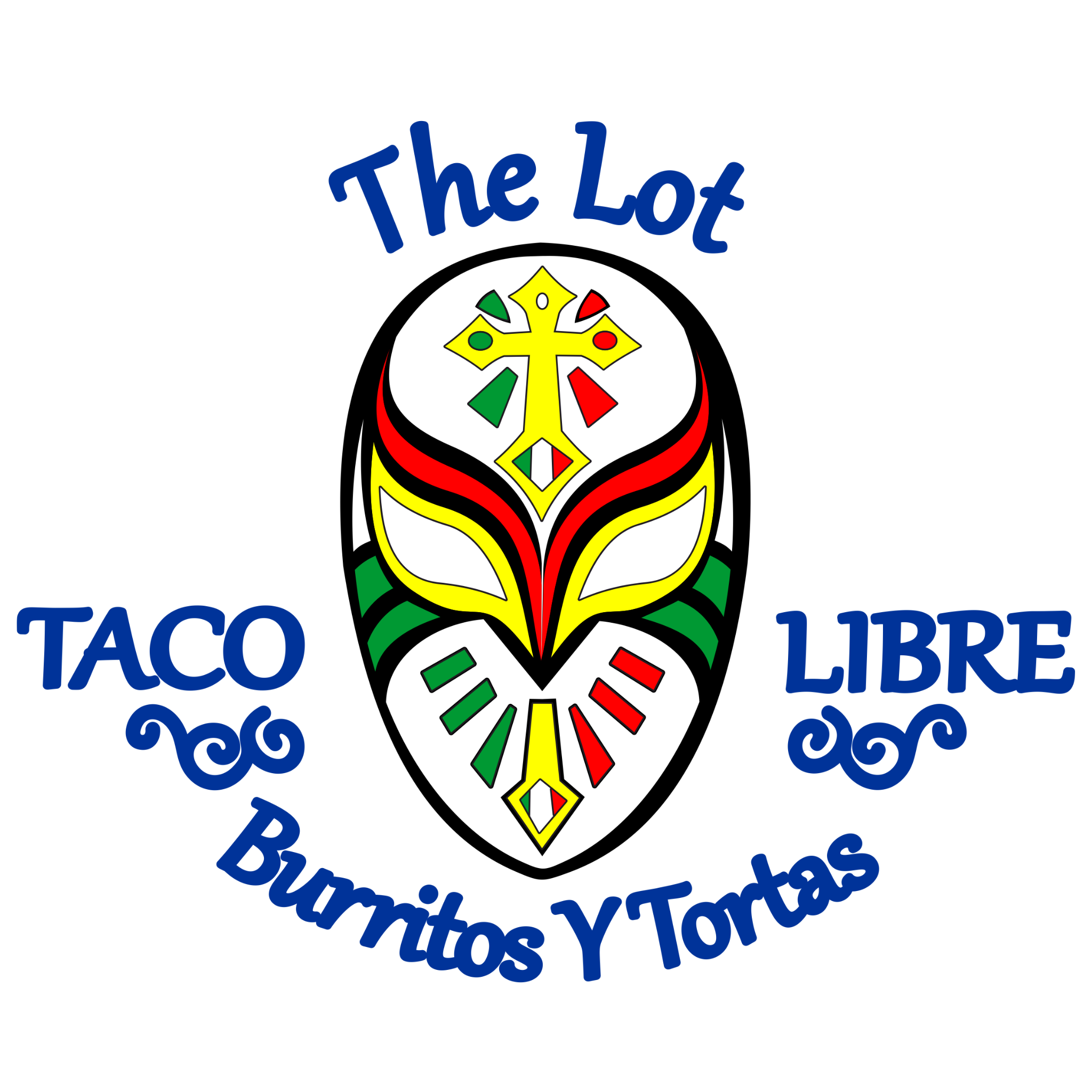 The lot taco libre burritos y tortas logo.